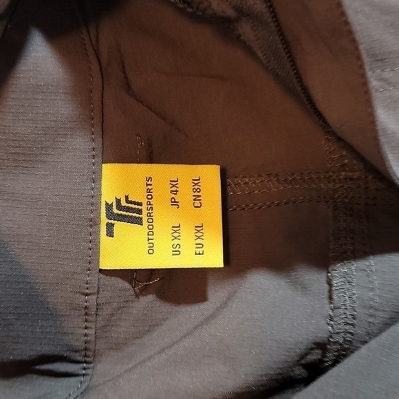 TRR Outdoor Sports Charcoal Grey Hiking Pants XXL NWOT - Picture 2 of 7